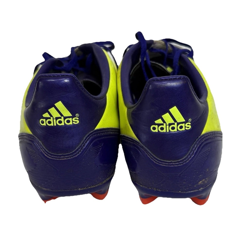 Adidas F50 F10 Traxion FG Football Soccer Cleats Yellow G40258 Mens Size US 12 - Picture 5 of 8